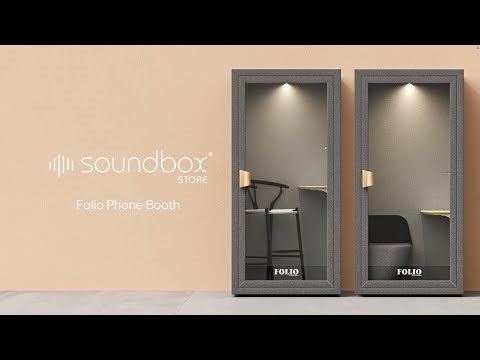 Private Phone Booth | Office Phone Booth Folio | Soundproof Calls, Focus & Quiet Privacy
