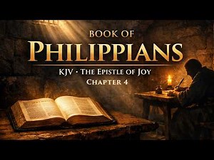 Book of Philippians, Chapter 4 - Holy Bible (KJV) - Audio with Words & Video