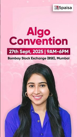5paisa Algo Convention 2025: Learn Algorithmic Trading at BSE Mumbai #shorts