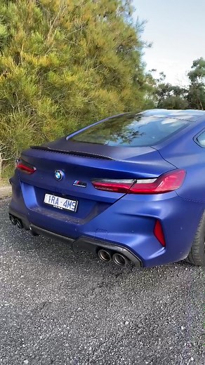BMW M8 Competition Exhaust Sound Rev
