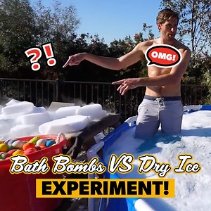 1.8M views · 56 reactions | Crazy DRY ICE Pool! ⚠️ | Funk Bros | Facebook