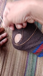 1.1M views · 4.7K reactions | A good tutorial for sewing women's socks that are torn wide open, friends, this is a tutorial for everyone. #fypシ #fypviralシ #tutorial #fypreels #reelsviral #sewing #tips | Tips dan trik menjahit | Facebook