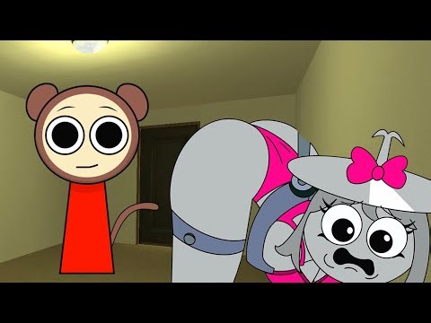 MISS GREY SPRUNKI x MONKEY SPRUNKI Love Story! - Garry’s Mod