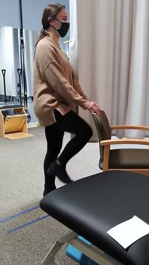 Standing Leg Marches with Chair