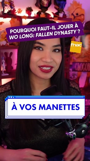 #ÀVosManettes🎮 : Direction les Trois Royaumes de Chine avec Wo Long Fallen Dynasty et son gameplay qui mise à fond sur la parade, les sorts et les arts martiaux. @Kayane en dit plus sur le jeu ! #fnac #gaming #wolongfallendynasty #wolong #jeuxvideo