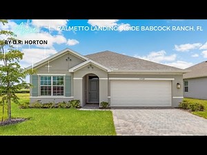 Aria Floorplan | Model Home Tour | D.R. Horton | Palmetto Landing | Babcock Ranch, FL