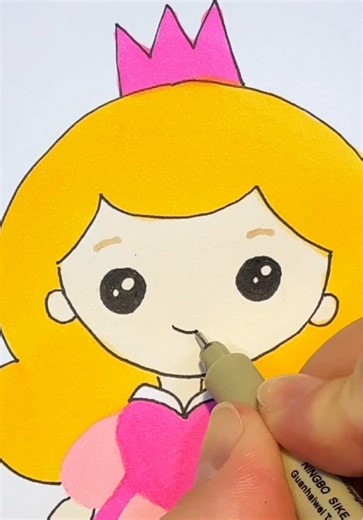 Cute and Simple Princess Drawing Ideas for Beginners