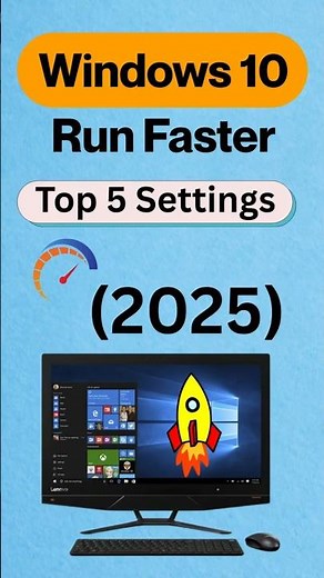 Top 5 Windows 10 Speed Boost Settings!