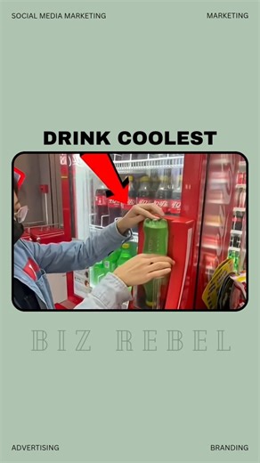 Biz Rebel - Business | Marketing on Instagram: "Instant Freeze Vending Business This viral vending machine from China is one of those business ideas that stops people mid-scroll. It lets users place a drink inside, flip the bottle upside down, and watch it freeze instantly in real time. Perfect for hot summers, events, malls, and tourist areas, this concept fits perfectly as a small business or scalable startup. For any entrepreneur, it’s a smart side hustle that works through automation, strong