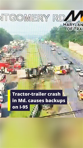 Wondering about traffic this Friday morning? WTOP's Reada Kessler detailed the backup caused on I-95 when a tractor-trailer got involved in a crash. For the latest traffic updates, listen live to WTOP News on the 8s: https://bit.ly/HeardOnWTOPFacebook | WTOP News