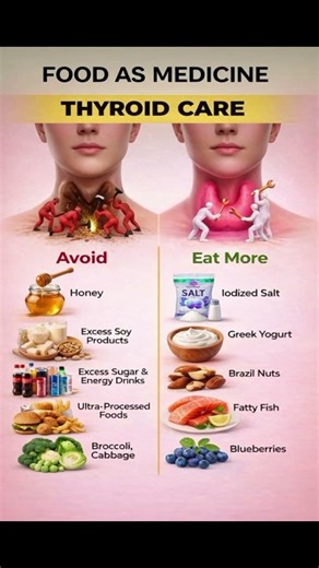Thyroid Care| Health|Healthy life style|Food As Medicine|