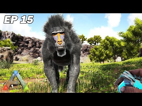 Je capture mon premier Dinopithécus ! Ark Survival Evolved Ep15 Arkfaxia S3
