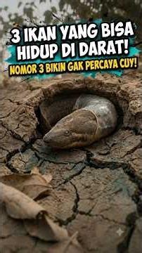 3 IKAN YANG BISA HIDUP DI DARAT! NOMOR 3 BIKIN GAK PERCAYA CUY!