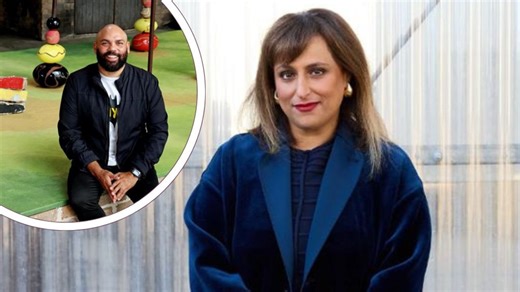 Controversial art boss a no-show at her own launch