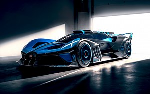 Thanks, Golf Ball! Bugatti’s Monstrous Bolide Has World-First Active Roof Scoop