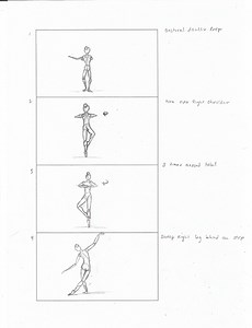 Dancer Storyboard and Animation - H. Rodgers