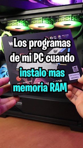 ¿Cuánta memoria RAM es suficiente en 2024? 🤔 Yo tengo 32GB de memoria PREDATOR VESTA II y no me alcanza 🤣 #predatorhermesddr5 #predatorstoragemexico #predatorstoragegaming #predatorvestaii #memoriaddr5 #pcgaming