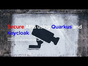 Secure APIs using Quarkus and Keycloak