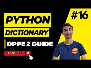 Python Dictionaries | Basics, Nested Dictionary, Methods | Week 6 | IIT Madras BS Degree