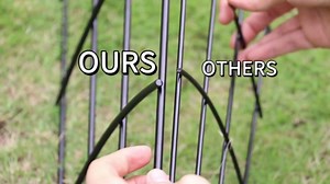 4 Pack 23'' Plant Trellis for Potted Climbing Plants Indoor, Outdoor Metal Garden Trellis for Climbing Plants Houseplants Flowers Vine Ivy, Fan Shape, Black