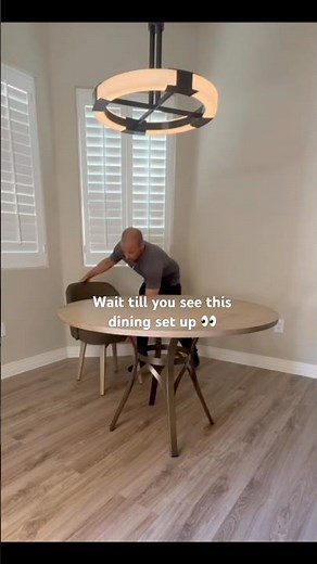 Custom Canadian Dining Set Reveal | Amisco Table & Chairs Setup #diningtable #interiordesign #home