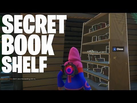 How To Open Secret Bookshelf in Fortnite