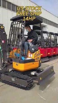 Chinese mini excavator for sale on eBay, US warehouse, free delivery and unloading #miniexcavator
