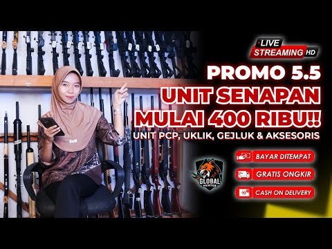 🔴 LIVE SPESIAL MEI SALE !! DISKON UP TO 45% SENAPAN ANGIN BOCAP SERIES, BERGARANSI & BERKUALITAS🔥