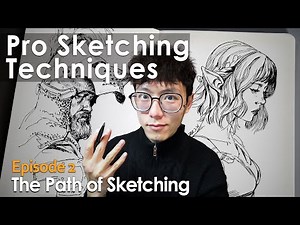 Essential Sketching Techniques You Can't Miss:Free Pro-Level Tutorial Worth Paying For 超干货！速写的必备技巧
