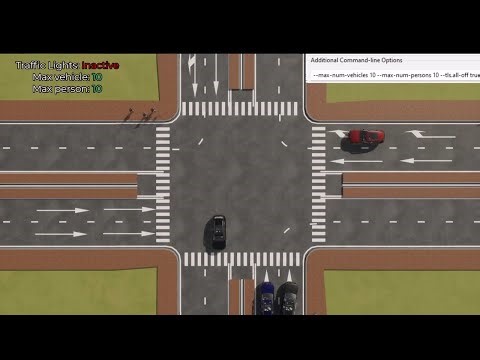 Smart Traffic Simulation in Simcenter Prescan