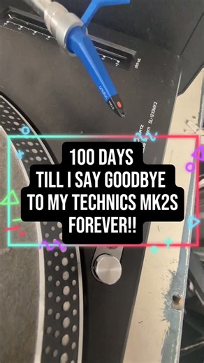 One Last Spin on Instagram: "100 days left until I hand over my beloved Technics 1210 MK2s to one of YOU. This raffle is helping fund a volunteer trip to Nepal with my daughter, so every ticket genuinely makes a difference. If you love vinyl, nostalgia, or just a wild idea… follow along. 🎟️ Raffle ticket + Discogs link in my bio 💸 Don’t need decks? Share my raffle link and earn, or DM me for a promo code to share with your followers Let’s make these 100 days count. #Technics1210 #VinylCommunit
