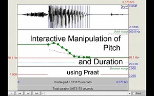 【Listen Lab Praat系列之五】Interactive pitch and duration manipulation