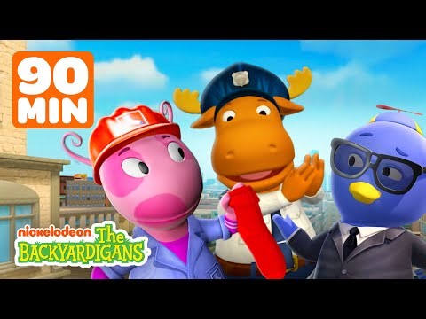 Tyrone & Pablo Try New Jobs! w/ Uniqua & Tasha | 90 Minutes | The Backyardigans