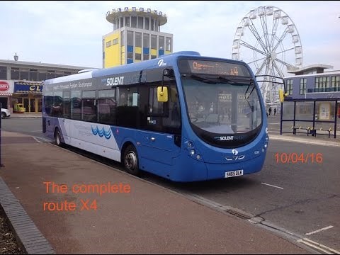 Portsmouth's Route X4 (Portsmouth - Southampton)