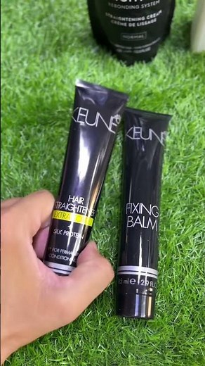 Keune hair straightener creams