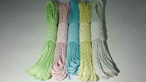 Reflective Glow in The Dark Paracord, 100ft Braided 9 Strand Core 4mm Luminous Craft Cord, 325lb Fluorescent Nylon Rope for Bracelets Lanyard, Guy Line for Outdoor Tent (325lb 4mm Yellow)