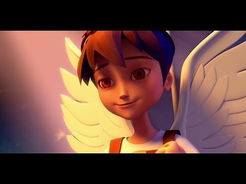 Superbook Jesus Heals the Blind - Gizmo Ángel - Chris Ángel