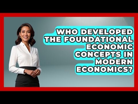 Who Developed the Foundational Economic Concepts in Modern Economics? | The Teen Economist News