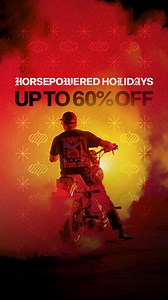 Fueled By Horsepower And Holiday Spirit. Save Up To 60% On The Gear You Need To Ride Loud Into The New Year. | J&P Cycles