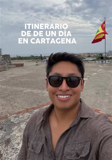 Itinerario de un día para conocer #Cartagena en #Colombia 😮‍💨✨