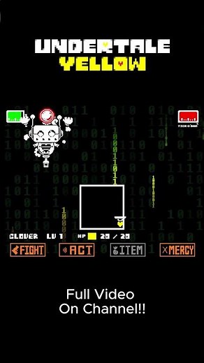 Undertale Yellow - Axis Fight Pacifist #undertale #undertalefangames #undertaleyellow #shorts