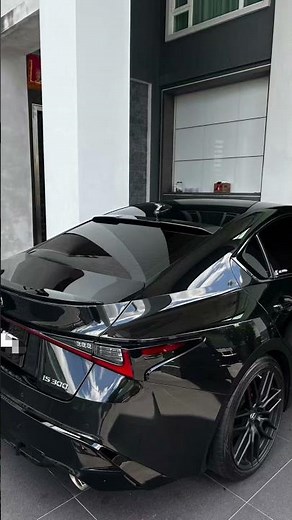 Enhancing the Lexus IS: Carbon Fiber Roof Spoiler Install & Aerodynamic Look