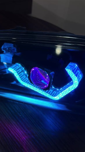 Custom Projector Headlights for Proton Wira