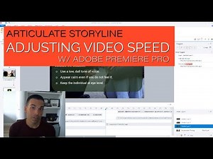 Articulate Storyline -Adjusting Video Speed for Slow Motion