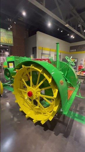 Restored 1918 Waterloo Boy at John Deere Museum #tractor #johndeere