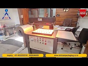 TB-390 Skin Packaging Machine for hardware Accessories !! Skin Vacuum Packaging Hardwares Items