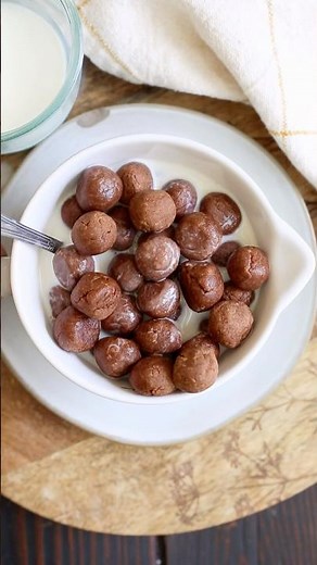 Homemade “healthyish” Cocoa Puffs