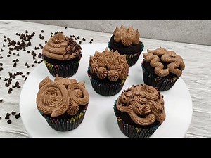 Chocolate on chocolate cupcake with icing recipe 🤎