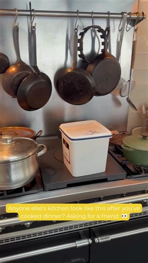 Anyone else’s kitchen look like this after a cook? Asking for a friend 👀 #firepotfood #fuelledbyfirepot