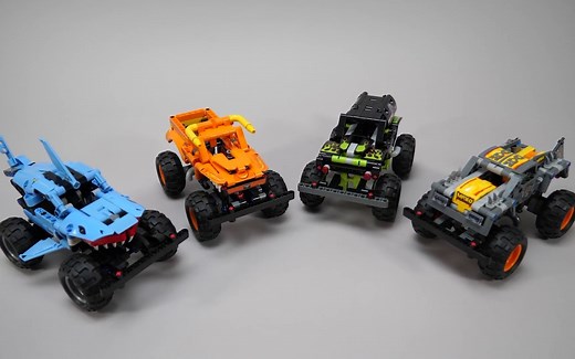 乐高科技 Monster Jam 42134 & 42135 评测